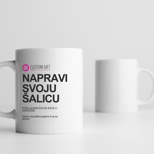 PERSONALIZIRANA ŠALICA PO ŽELJI ☕